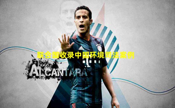 联合国收录中国环境司法案例